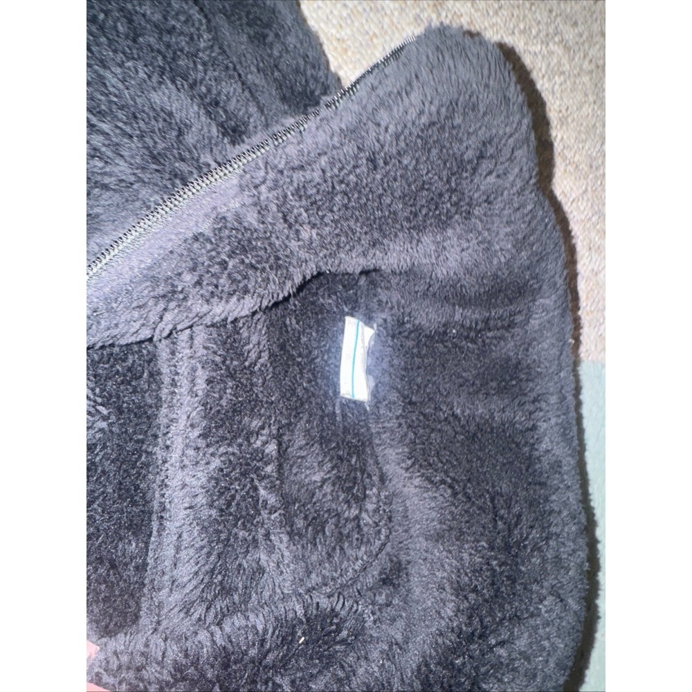 Women's Columbia Lodge Sherpa Size Small. Black. Fuzzy Warm. Outdoor Gear